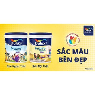 (DA)Sơn Dulux Inspire bề mặt mờ lon 5L( Mẫu mới)