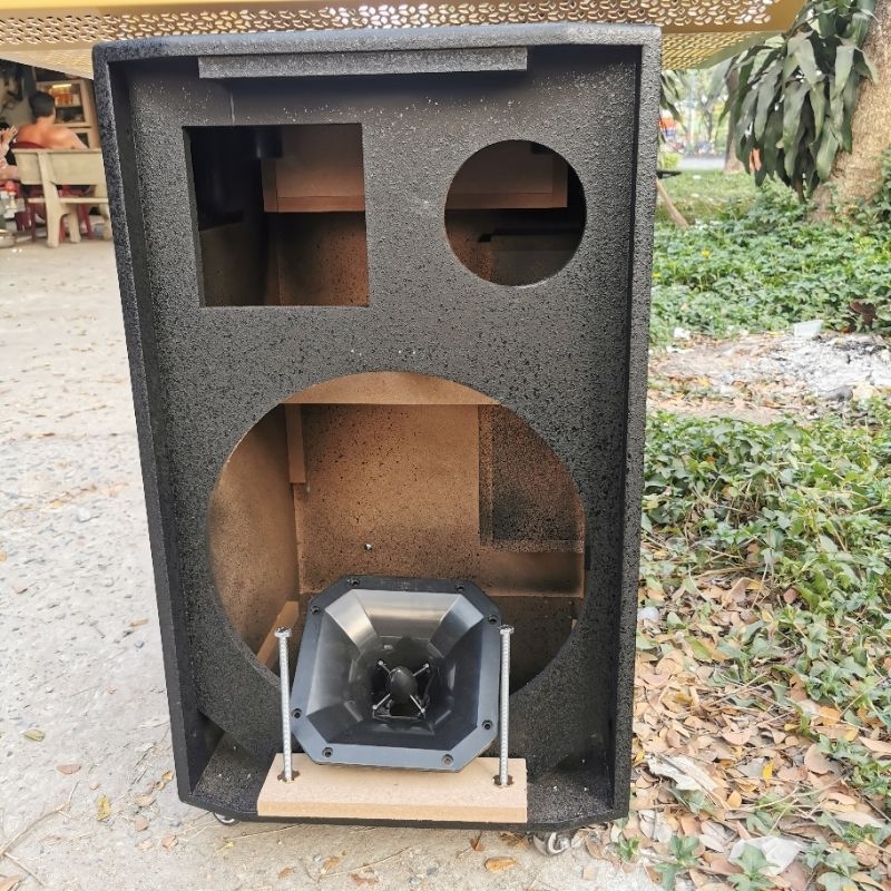Vỏ thùng loa kéo bass 40 trung 16 sài mạch 19*38