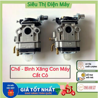 Chế hoà khí, bình xăng con máy cắt cỏ 260 - 330 - 430