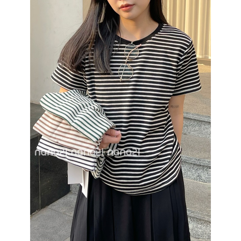 Áo pull kẻ ngang Nana21 Nanastore21