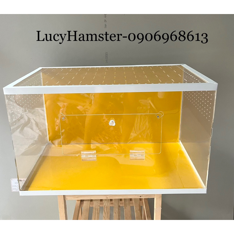 Chuồng Mica 3li 60*40*40 cho Hamster