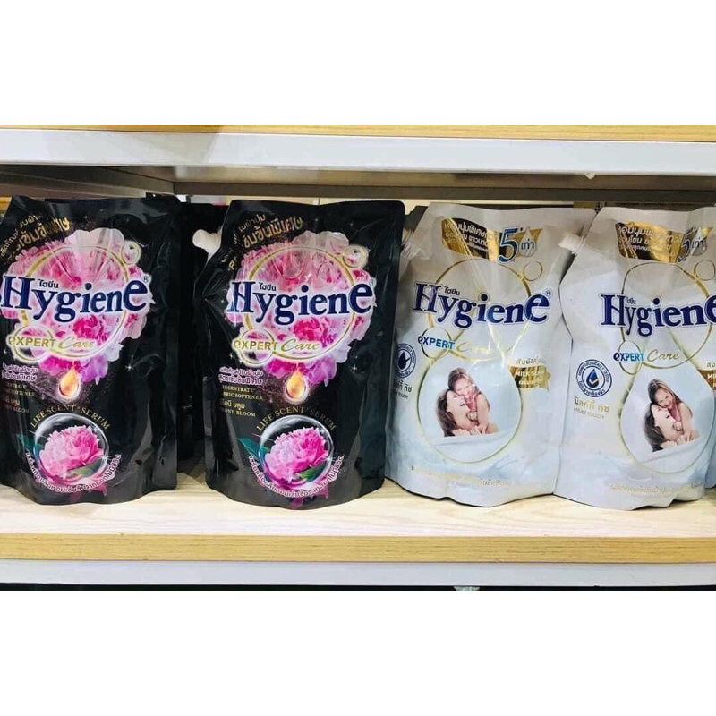 Nước xả vải Hygiene đậm đặc Milky túi 1.3 lít