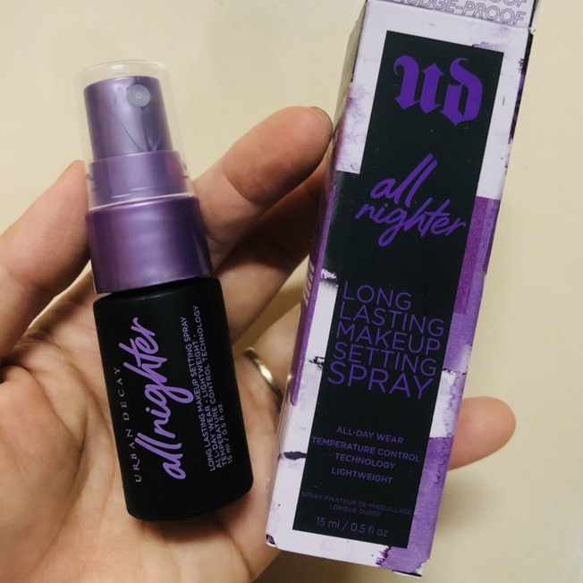 Xịt Khóa Lớp nền Urban Decay All Nighter Makeup Setting Spray 2ml / 15ml