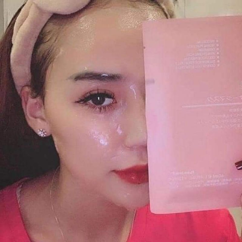 Mặt Nạ Nhau Thai Cừu Nhật Bản hộp 50 miếng