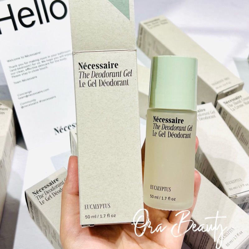 Lăn khử mùi Nécessaire The Deodorant Gel - With 5% Alpha Hydroxy Acid  and Niacinamide