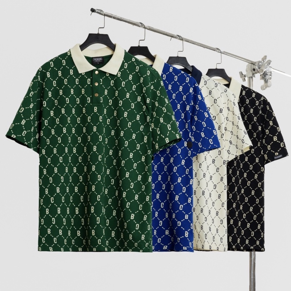 Áo Polo The Bad God Cổ Bẻ In Nhiệt 5D Full Toàn Áo - Chất Liệu Cá Sấu Cotton Co Giãn Cao Cấp Form Dáng Cực Đẹp