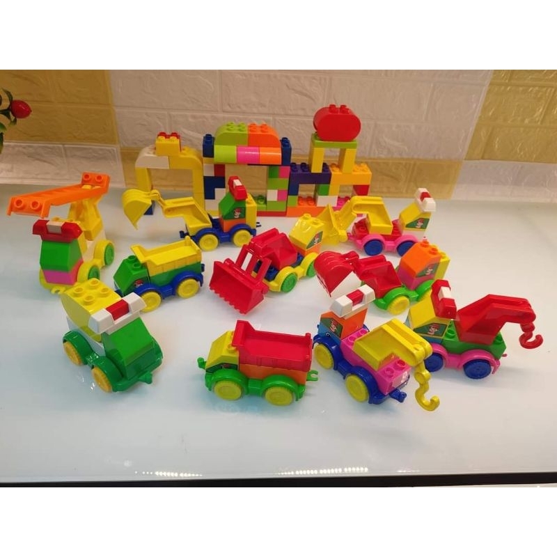Lego công trình cho bé túi 1kg