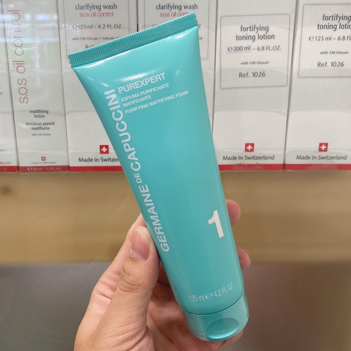 Sữa Rửa Mặt Tạo Bọt Cho Da Dầu Mụn Germaine Purexpert Purifying Mattifying Foam