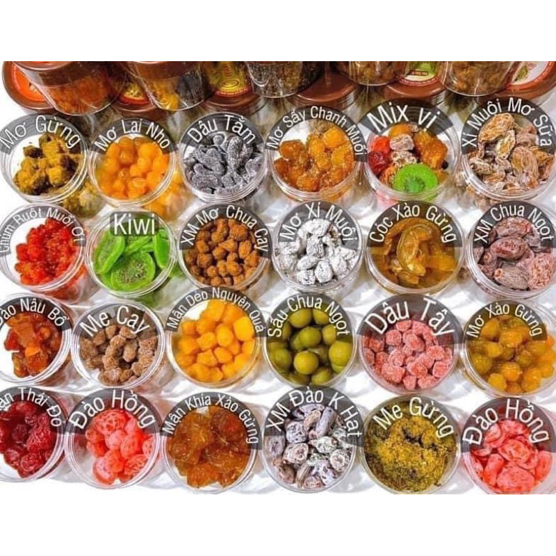 Giá Sỉ : Ô mai vị tự chọn 100g