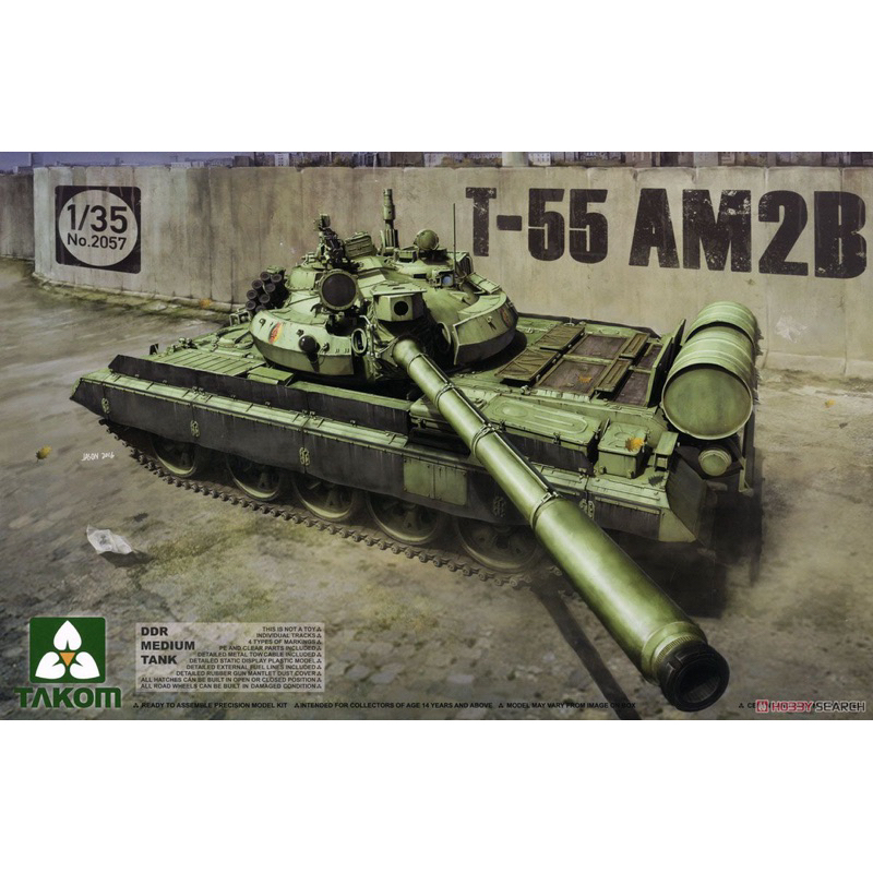 Mô hình xe tăng 1/35 T-55 AM Takom