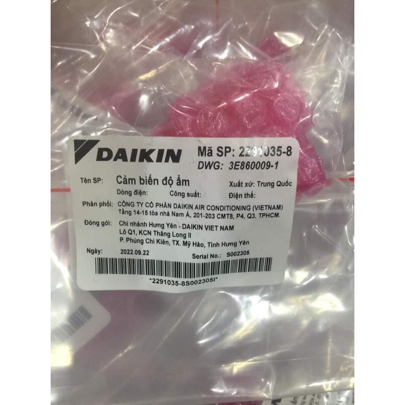 Cảm biến độ ẩm Chính hãng DAIKIN | BigBuy360 - bigbuy360.vn