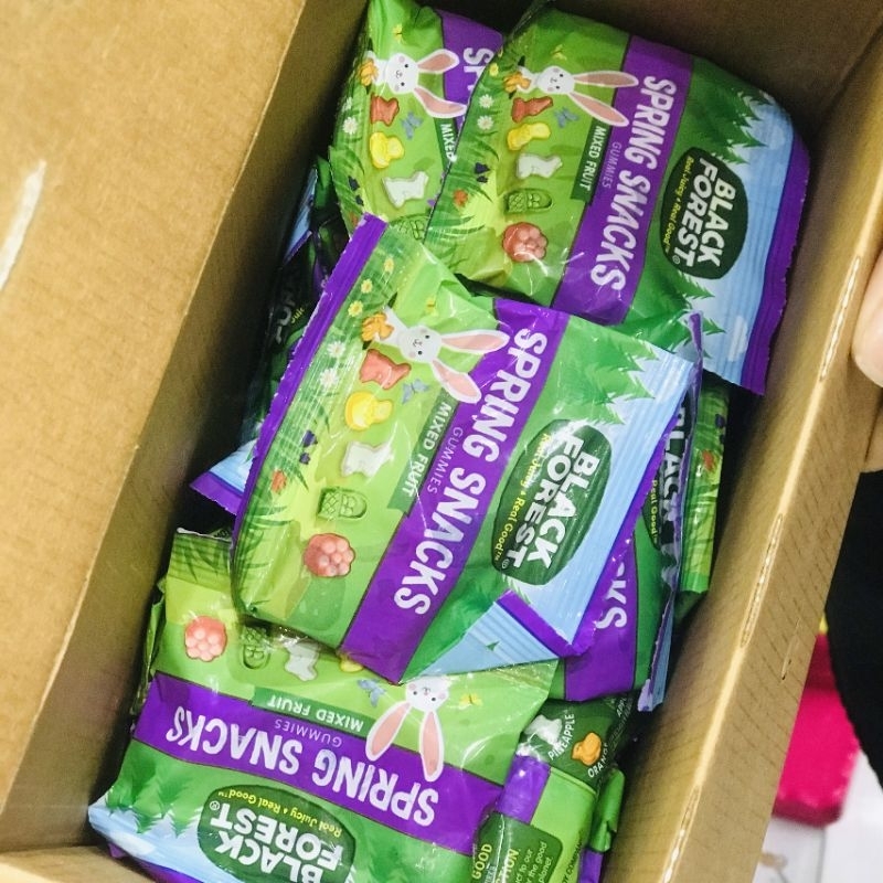 Kẹo Dẻo Trái Cây Black Forest Spring Snacks Gói Lẻ