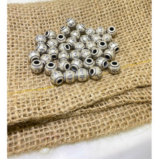 CHARM BẠC THÁI KHẮC OM MANI PADME HUM
