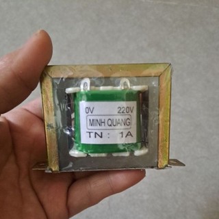 Biến áp dòng 1A đổi điện 220v ra 110v