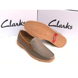 Giày lười mọi Clark.s - đế nâu [Size 38-44]