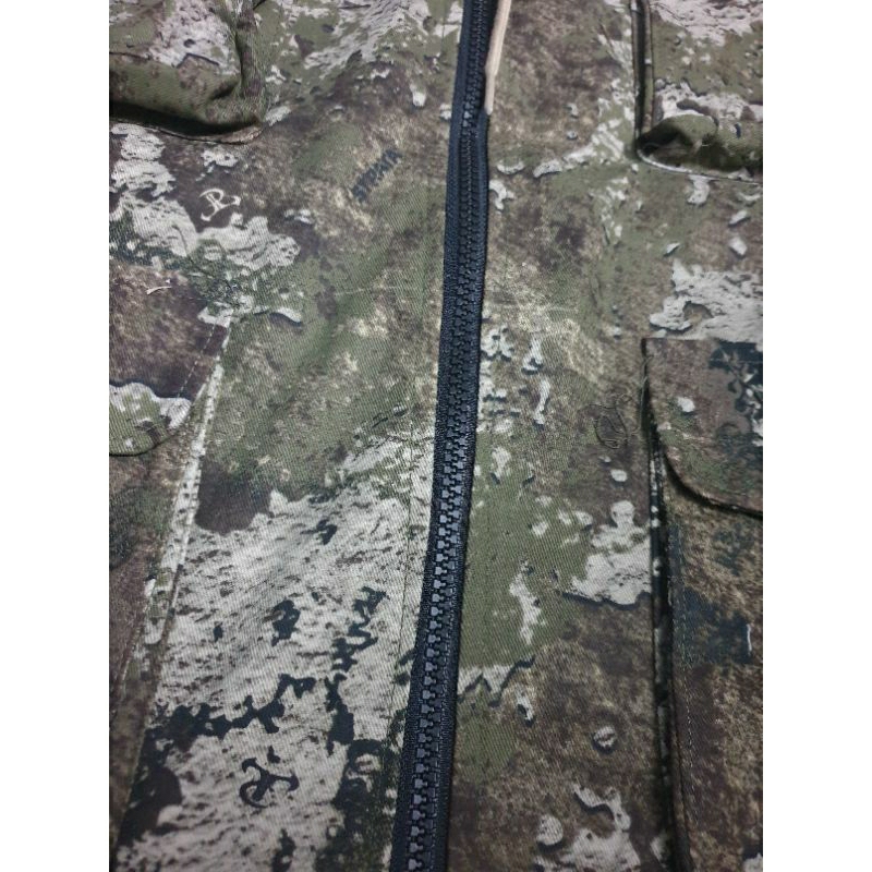 Áo khoát đi rừng kaki dày