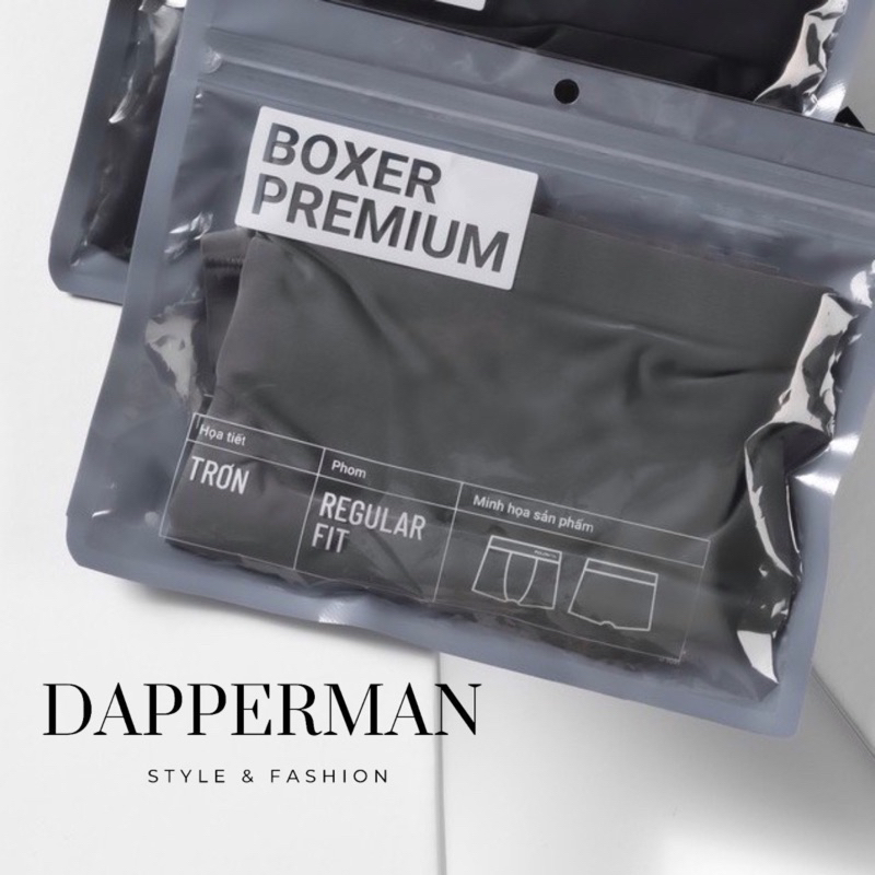 Quần sịp đùi nam boxer thun lạnh mềm mịn thoáng khí DAPPERMAN