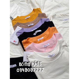 Áo Phông Nữ Basic Trơn GÊ(trộn phom)