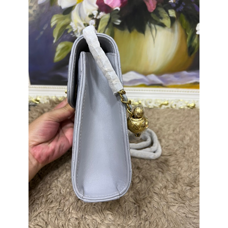 Túi xách đựng đt xám size 11