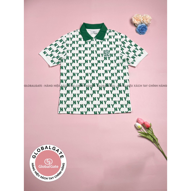 Áo polo MLB monogram ss23