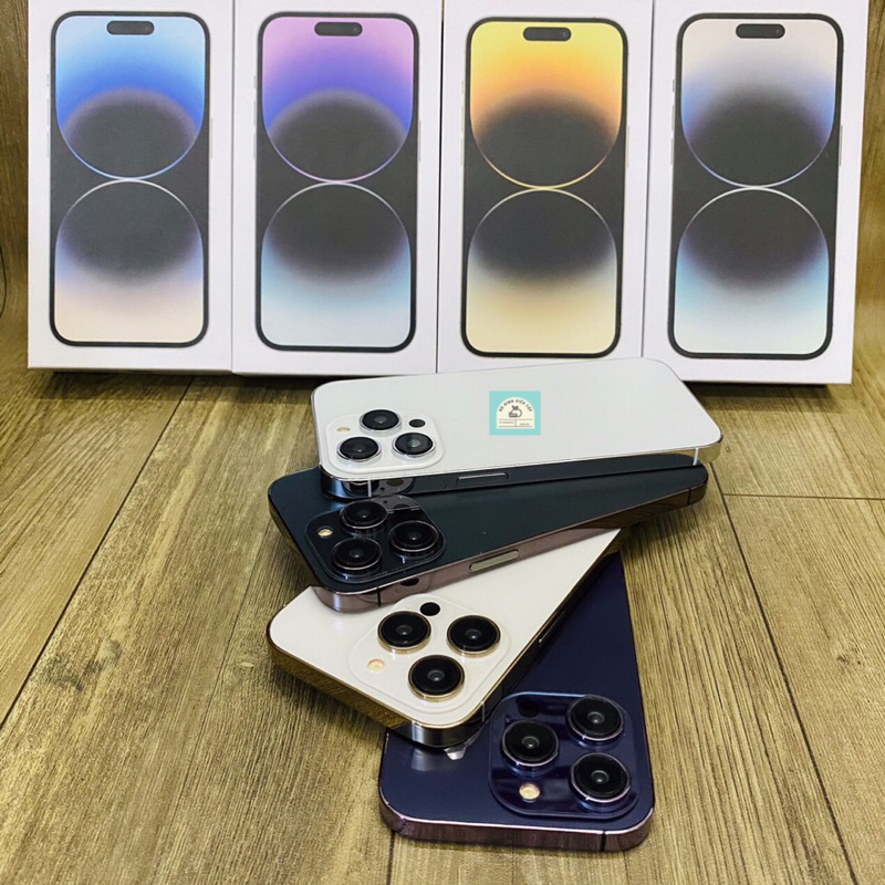 Mô Hình Trưng Bày 14Pro/14Promax Màu Trắng Đen Vàng Tím Siêu Đẹp / Mô Hình Điện Thoại Trưng Bày