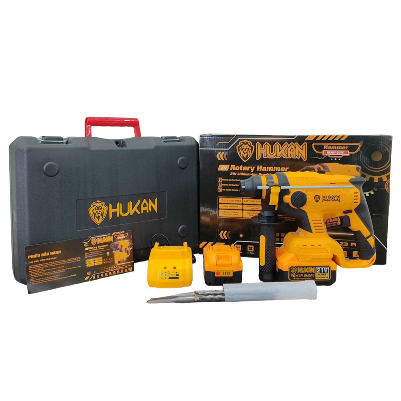 MÁY KHOAN BÊ TÔNG PIN 3 CHỨC NĂNG HUKAN Z3 Pro