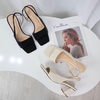Giày cao gót sandal nữ 5cm có đủ size bigsize 40 41 42 43