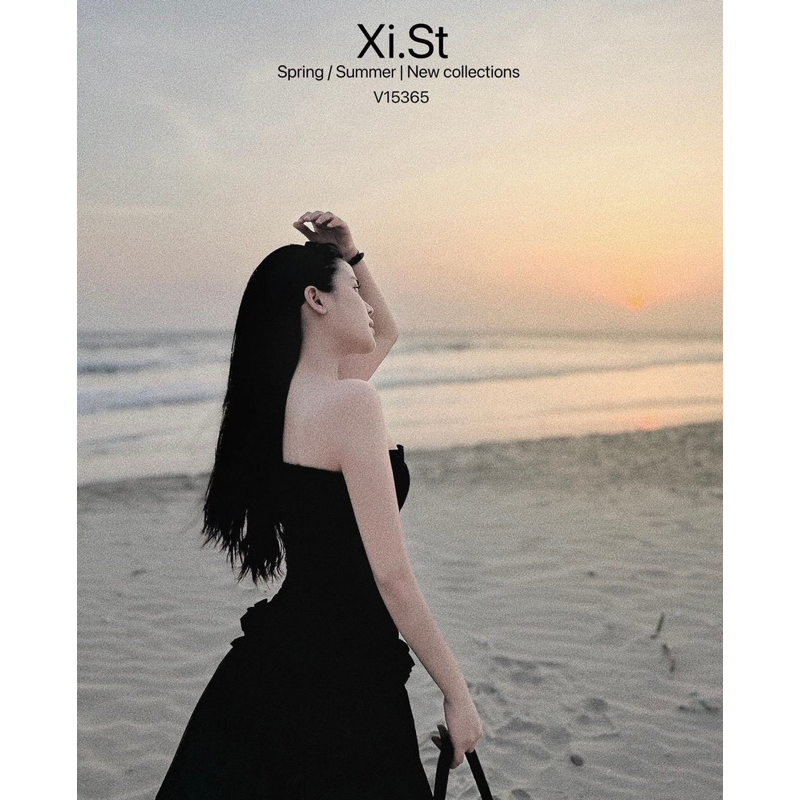 Váy Maxi Quây Chun Hot Hit