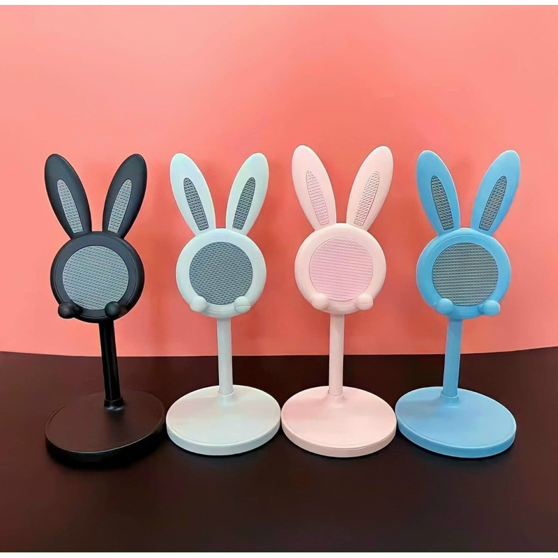 Giá đỡ hình thỏ để bàn cho điện thoại máy tính bảng siêu kute chắc chắn