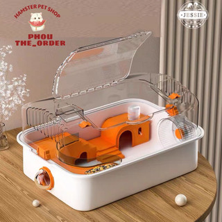 JESSIE Lồng chuồng hamster full phụ kiện 50cm
