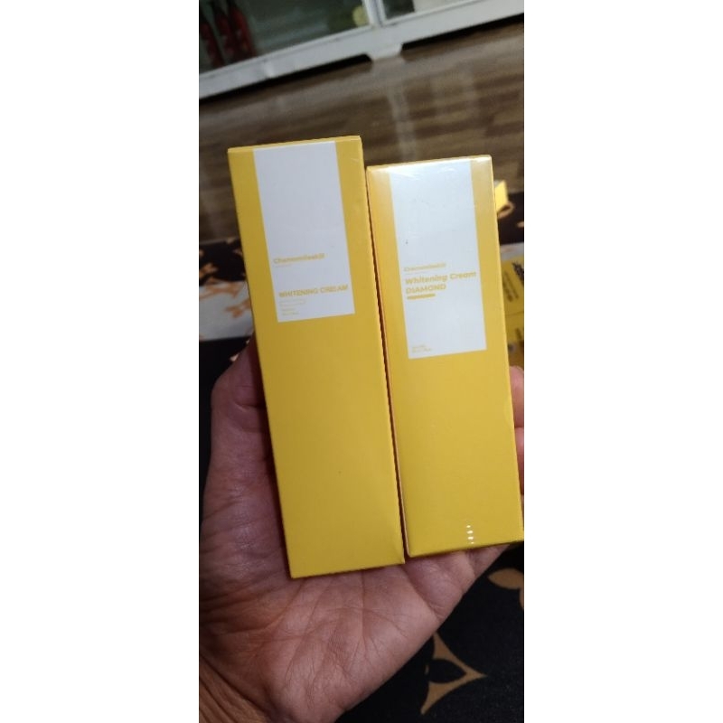 Combo kem tái tạo vàng và kem tái tạo kim cương chamomileskill hàng chuẩn