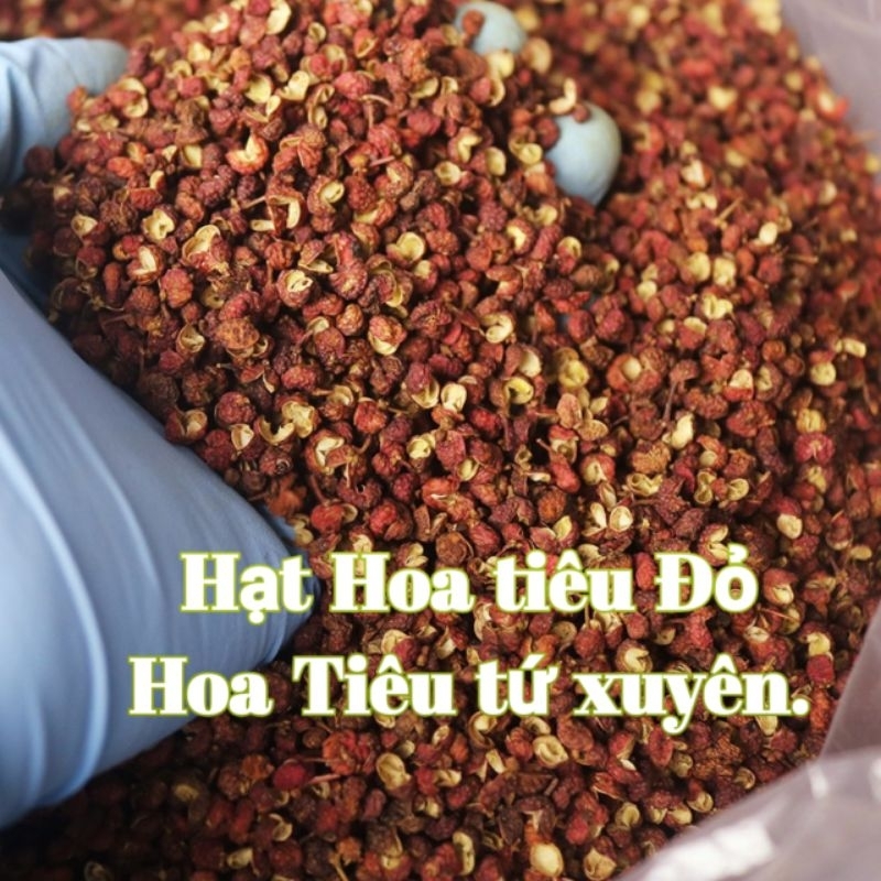 1Kg Hạt Hoa Tiêu Đỏ - Xuyên Tiêu Tứ Xuyên.