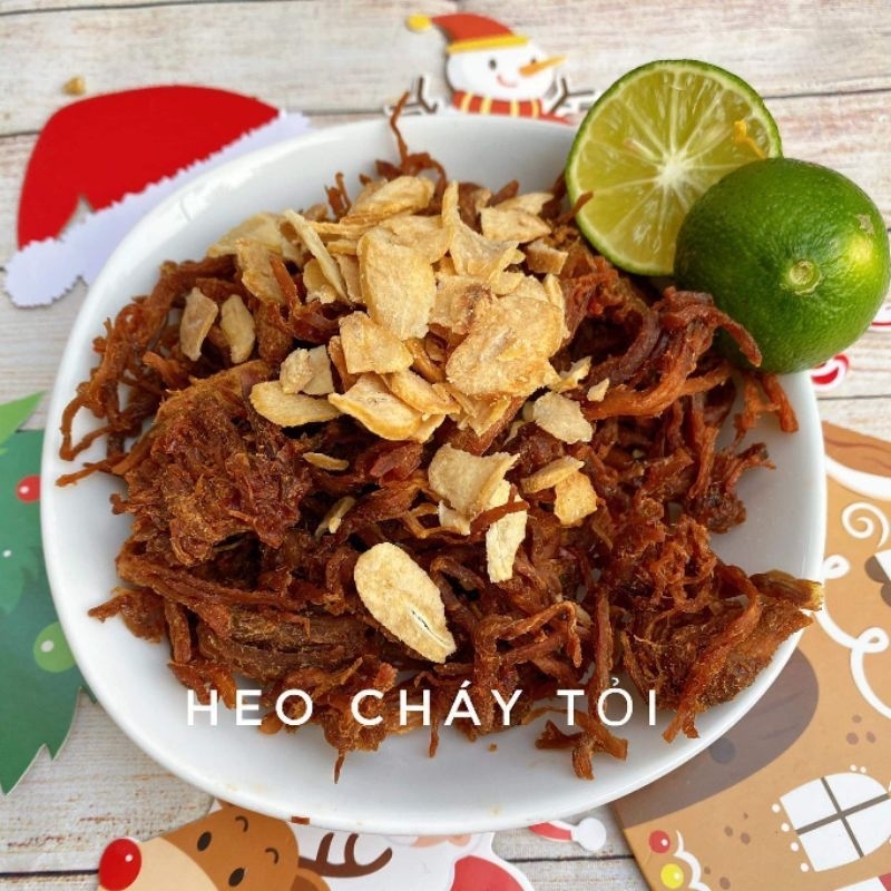 Khô Heo Cháy Tỏi 500gr