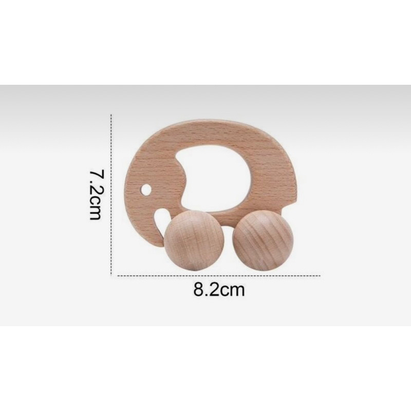 Bộ 6 xe Con Thú cho bé từ 6 tháng xe gỗ xe đồ chơi cho bé