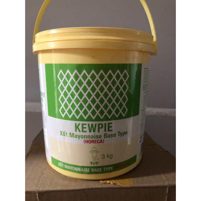 Xốt Mayonnaise Kewpie Base Type  Thùng 3 Kg