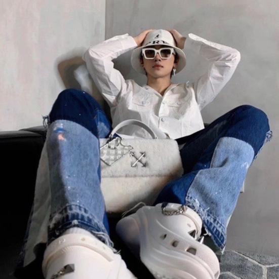 Kính Bape Shark, mắt kính đen, gọng họa tiết Camo BapeVN