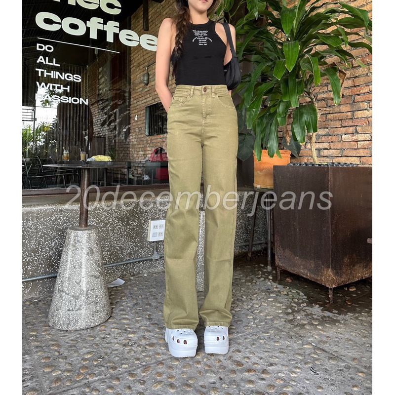 Quần Ống suông 3 màu 20decemberjeans mã 2081