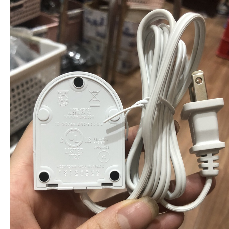 BỘ SẠC PHILIPS HX6100 BÀN CHẢI ĐÁNH RĂNG ĐIỆN chính hãng
