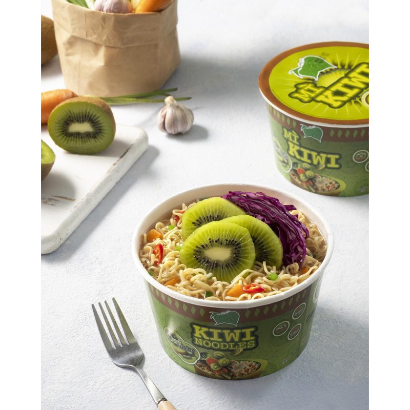 [ 1 Thùng ] Mì Chay KiWi Tô - Bình Tây ( 6tô x 80g )