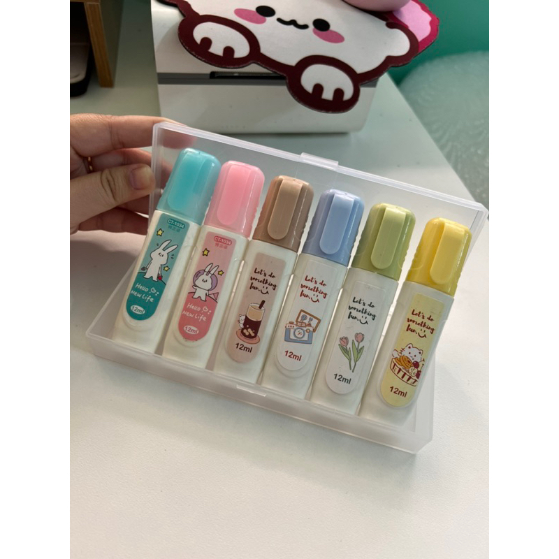Bút xóa nước nhiều màu dễ thương, bút tẩy cute cho học sinh văn phòng phẩm