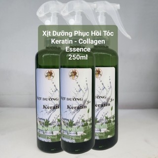 Xịt dưỡng phục hồi tóc keratin - collagen 250ml