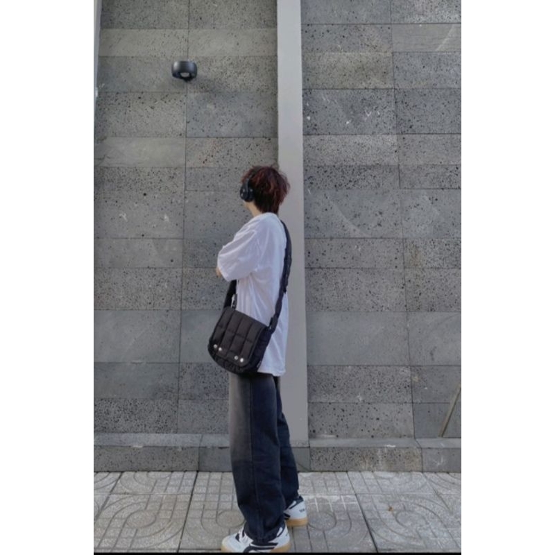 Túi Bản nhỏ đeo chéo chần bông