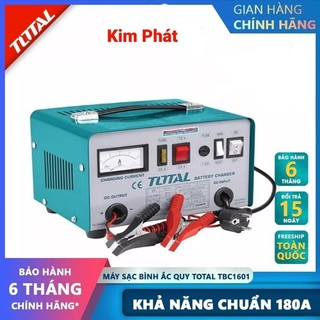 Máy sạc bình điện ắc qui 12v/24v total