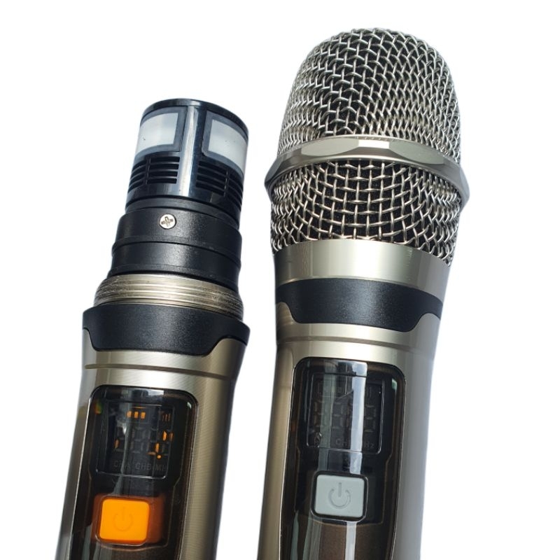 Micro Loa Kéo UGX21 UHF Sóng Xa Kim Loại Đổi Tần Số