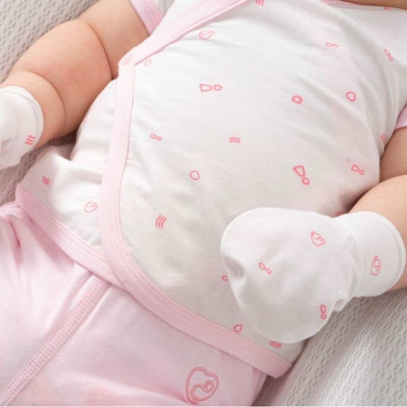 Bộ Sơ Sinh Cộc Tay BU Iconic B51 • 0-3M 3-6M • Choding Home