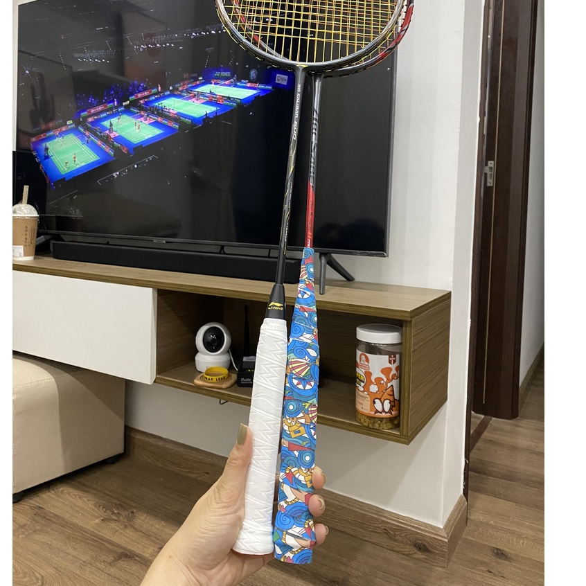 Quấn Cán Vợt Cầu Lông Tennis Zarsia Chính Hãng Số 1 Nội Địa Trung Chống Trơn Mồ Hôi Tay