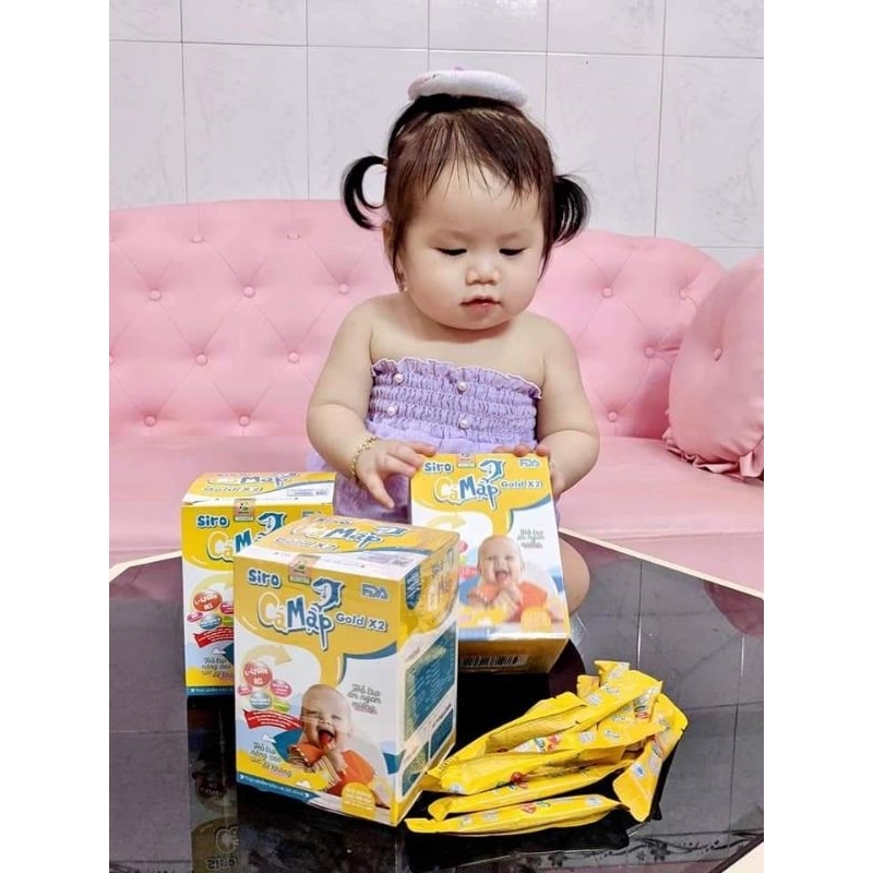 SIRO CÁ MẬP CHÍNH HÃNG - HỘP 30 GÓI