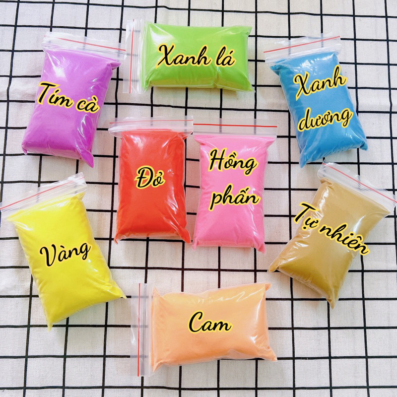 Loại 1 Cát động lực, Cát dẻo tạo hình cho bé yêu Loại 1kg - 0.5kg và 0.2kg