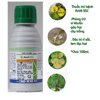 Anvil 5SC - Trừ Rỉ Sắt Thán Thư Vàng Rụng Lá, Chai 100ml