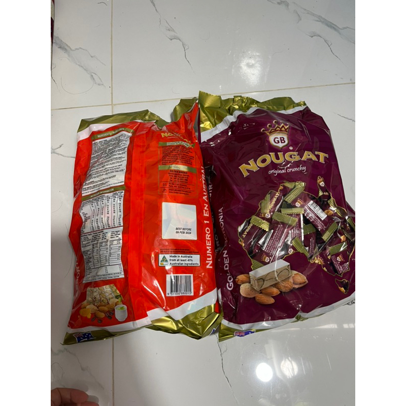 Kẹo Nougat Original Crunchy Nguyên Bản 1kg